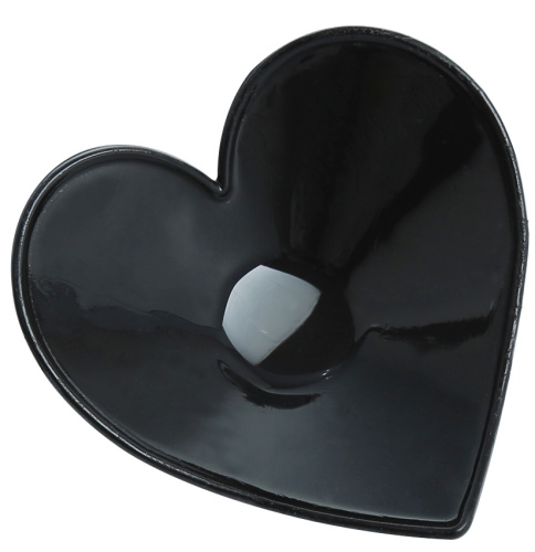 Черные металлические пэстисы сердечки фото 2