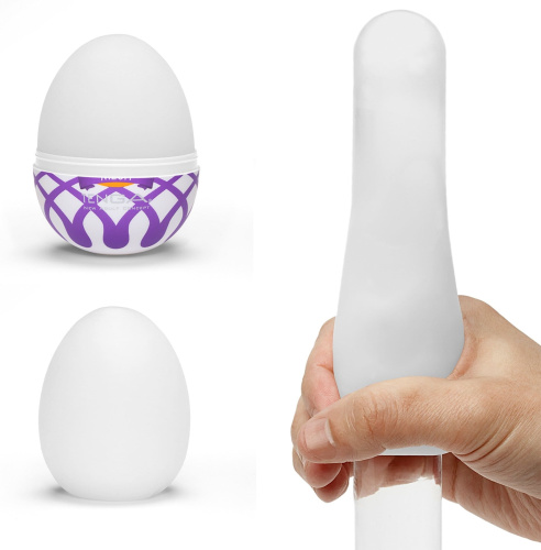 Мастурбатор яйцо Tenga Egg Wonder Mesh фото 3