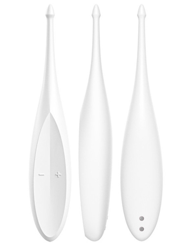 Точечный вибростимулятор Satisfyer Twirling Fun белый фото 7