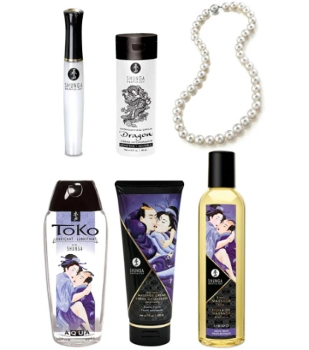 Подарочный набор Shunga Carnal Pleasures Collection Плотские утехи фото 2