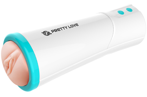 Мастурбатор Pretty Love Aby с поступательными движениями и функцией посасывания фото 3