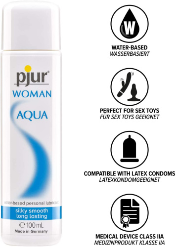 Лубрикант Pjur Woman Aqua 100 мл фото 2