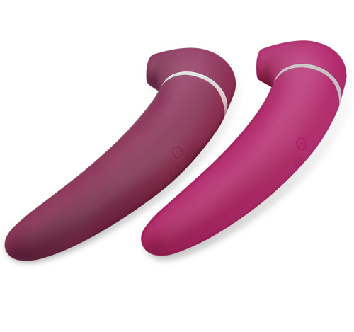 Вакуумный стимулятор клитора с вибрацией Toyz4Partner пурпурный фото 8