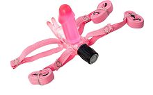 Розовый клиторальный стимулятор в форме Зайца