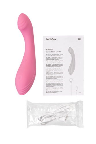 Розовый вибратор для точки G Satisfyer G-Force фото 9