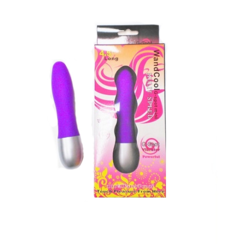 Вибратор пурпурный Wand Cool фото 3