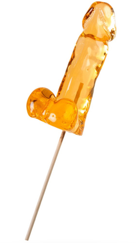 Карамельный леденец Пенис со вкусом амаретто 170 гр фото 4