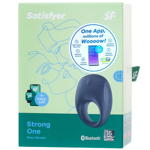 Эрекционное смарт-кольцо Satisfyer Strong One фото 11