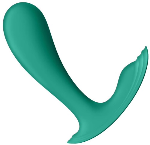 Вагинальный смарт-стимулятор для ношения Satisfyer Top Secret зеленый фото 3