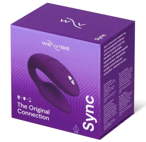 Смарт-вибромассажер для пар We-Vibe Sync 2 фиолетовый фото 10
