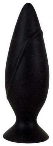 Черная анальная пробка Mojo Small Butt Plug фото 2