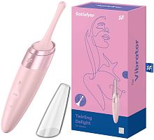 Точечный стимулятор с вибрацией Satisfyer Twirling Delight розовый