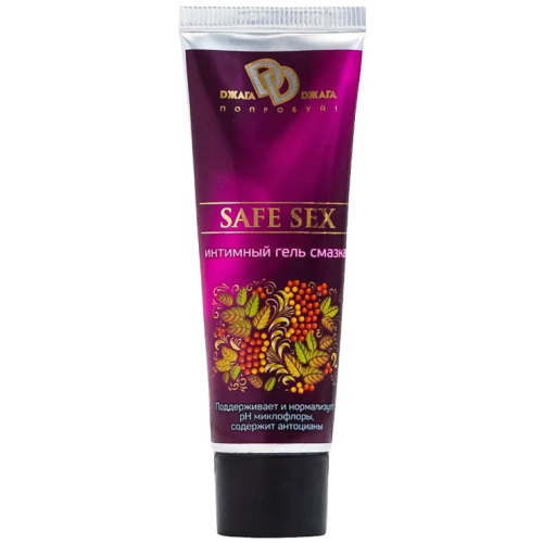 Интимный гель Safe Sex на водной основе 30 мл