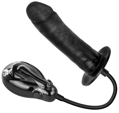 Вибратор расширяющийся с автоматической накачкой фото 5