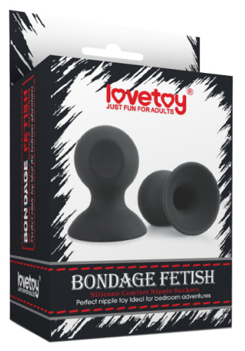 Вакуумные помпы для сосков Bondage Fetish Silicone Comfort Nipple Suckers фото 6