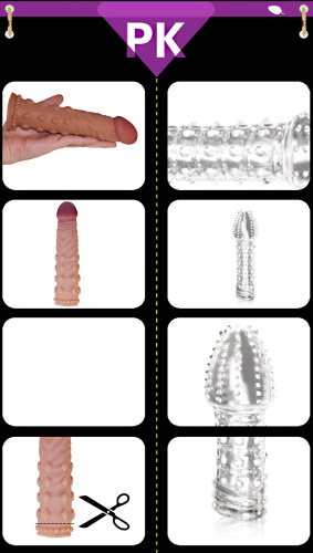 Удлиняющая насадка на пенис X-Tender Penis Sleeve телесная + 5 см фото 6