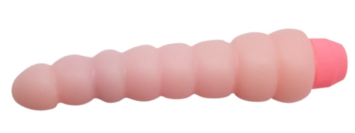 Рельефный вибратор с хребтом Flexi Vibe 19 см фото 3