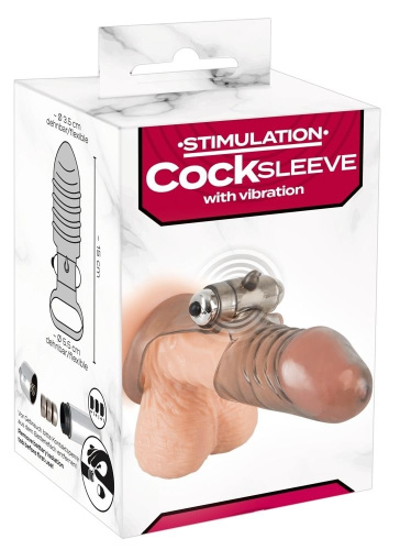 Вибронасадка на пенис Cock Sleeve You2Toys фото 10