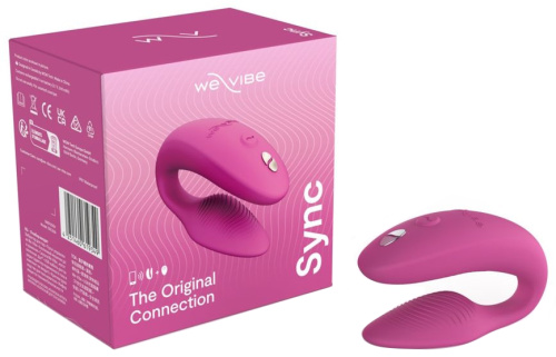 Смарт-вибромассажер для пар We-Vibe Sync 2 розовый фото 2