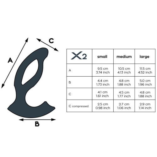 Стимулятор простаты Xpander X2 размер S JoyDivision фото 2