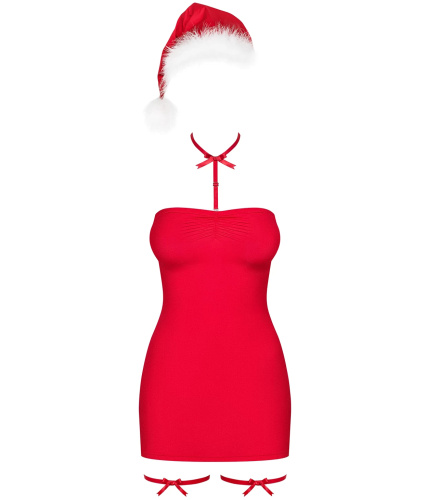 Красный сексуальный комплект Kissmas S/M фото 3