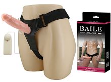 Фаллопротез с вибрацией на трусиках 17 см