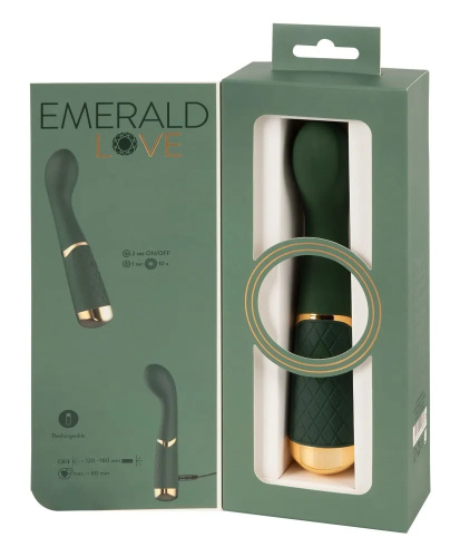 Вибратор для точки G Emerald Love Luxurious фото 11