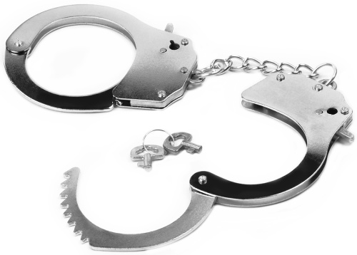 Наручники Fetish Pleasure Metal Hand Cuffs фото 3