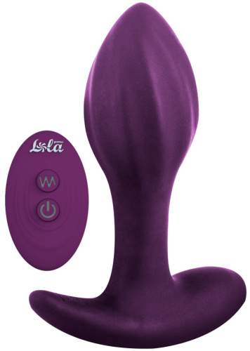 Перезаряжаемая анальная пробка Spice It Up Charm с пультом ДУ фото 4