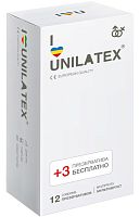 Цветные и ароматизированные презервативы Unilatex Multifruits 15 шт