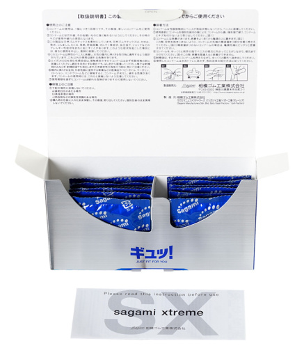 Презервативы c волнообразной текстурой Sagami 6 Fit V 12 шт фото 5