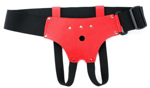 Красные трусики со штырьком для насадки фото 4