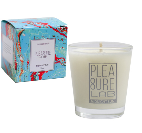 Массажная аромасвеча Pleasure Lab Midnight Sun с ароматом инжира 50 мл