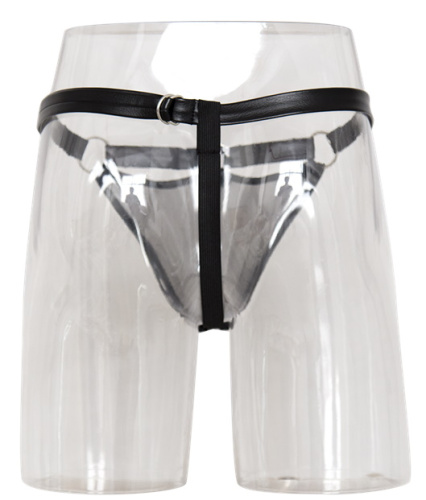 Мужские трусики-стринги с сеточкой фото 5