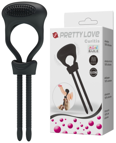 Утяжка-лассо на пенис с вибрацией Pretty Love Curitis