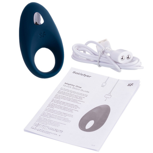 Эрекционное смарт-кольцо Satisfyer Mighty One фото 9