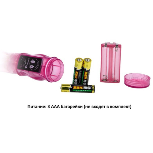 Гнущийся вибратор с клиторальным стимулятором Tease фото 4