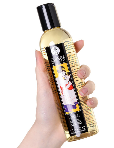 Возбуждающее массажное масло Shunga Libido экзотические фрукты 250 мл фото 4