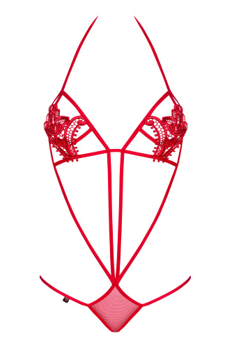 Соблазнительное красное боди Luiza S/M фото 3