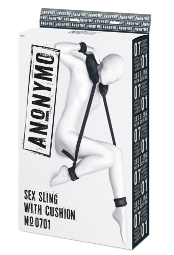 Фиксирующий бондаж на руки и ноги с подушкой под шею Anonymo фото 8