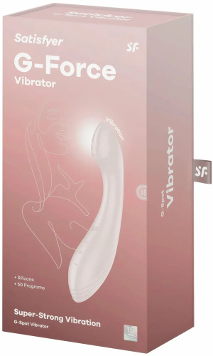 Вибратор для точки G Satisfyer G-Force бежевый фото 7