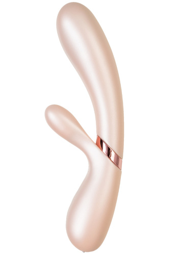 Смарт-вибратор с функцией нагрева Satisfyer Hot Lover бежевый фото 5
