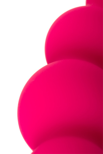 Розовая анальная цепочка фото 5