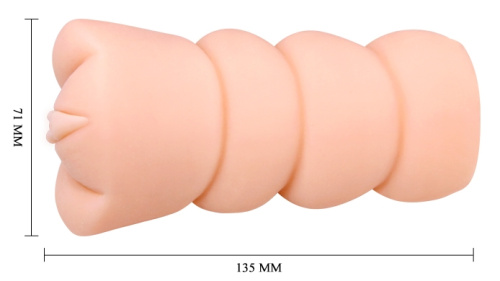 Мастурбатор-вагина Crazy Bull с эффектом выделения смазки фото 5