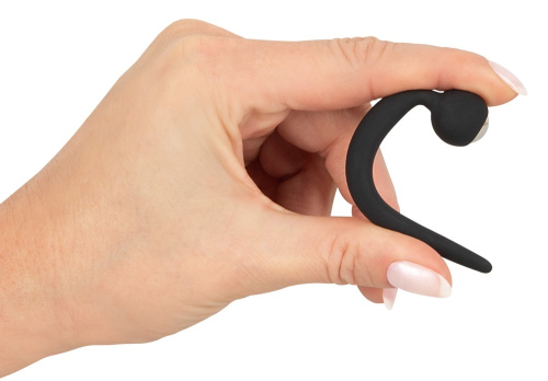 Силиконовый уретральный буж с жемчужиной Jewellery Pin фото 3