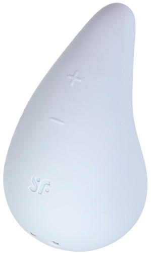 Клиторальный вибростимулятор Satisfyer Dew Drop голубой фото 7