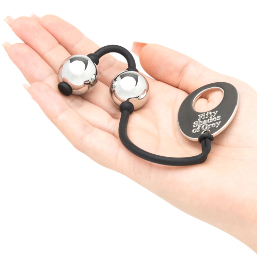 Металлические вагинальные шарики Shades of Grey Inner Goddess Mini фото 2
