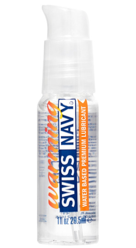 Разогревающий лубрикант на водной основе Swiss Navy 29,5 мл фото 3