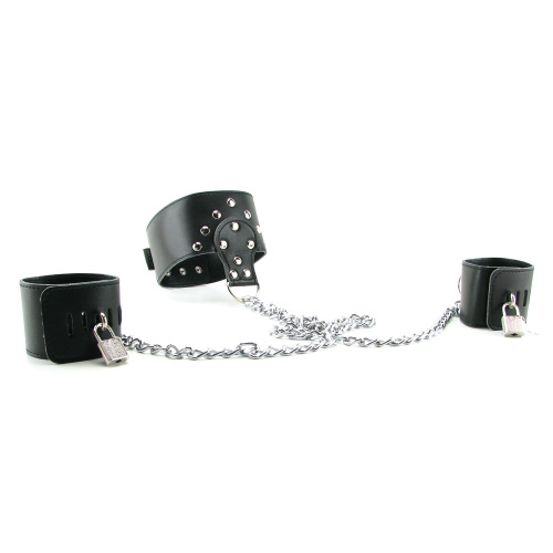Наручники FF Leather Collar and Cuffs фото 4