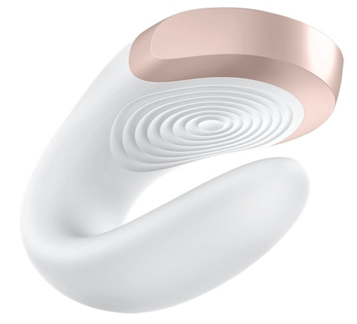 Смарт-стимулятор для пар Satisfyer Double Love белый фото 4